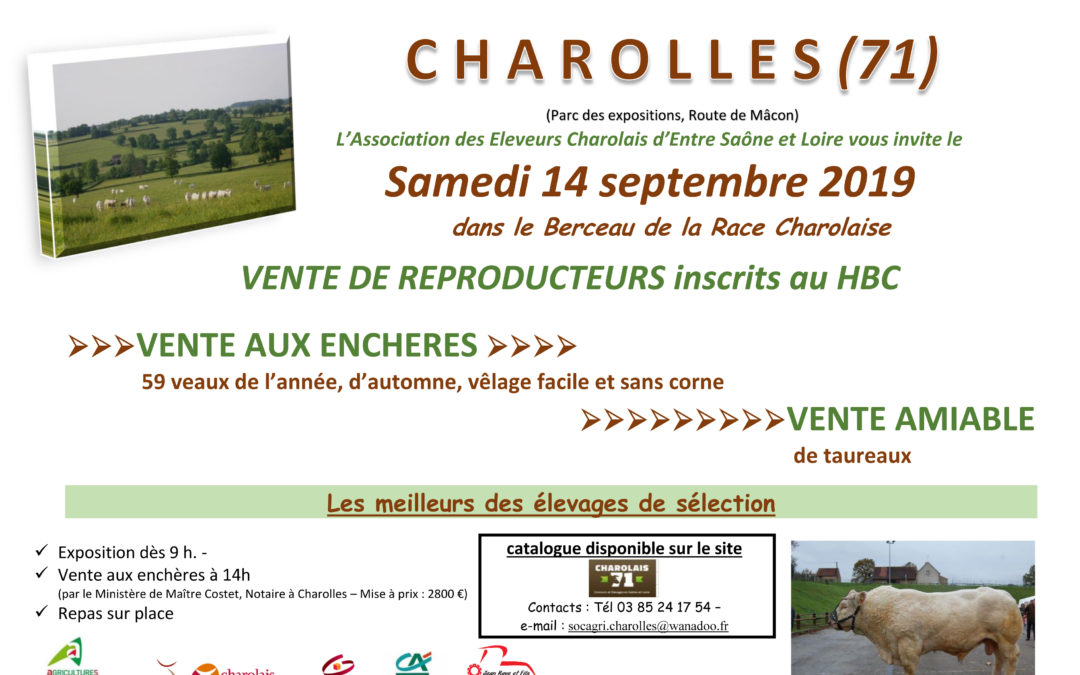 VENTE DE CHAROLLES
